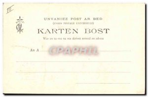 Old Postcard Folklore Botrel Interieur d & # 39auberge