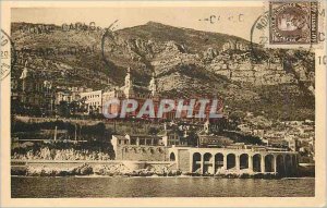 Old Postcard Monte Carlo Principality of Monaco Casino and Pigeon Shooting