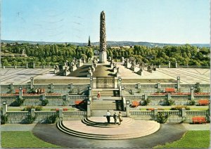 postcard Oslo, Norway - The Vigeland Collection