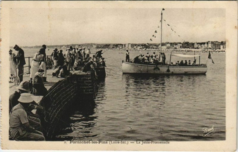 CPA PORNICHET-les-PINS La Jetée Promenade (150596)