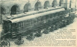 Postcard France C-1910 Railway Military Equipment 22-13337 