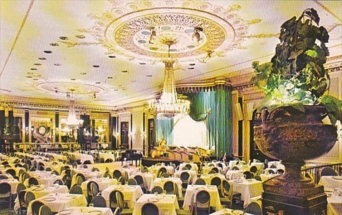 Illinois Chicago Palmer House Empire Room Hippostcard