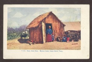 CORPUS CHRISTI TEXAS MEXICAN JACKAL HOUSE VINTAGE POSTCARD