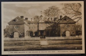 Williamsburg, VA - Wren Building at the College of William and Mary