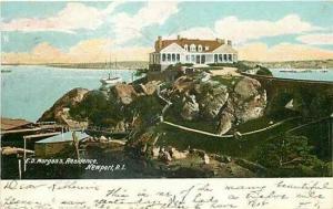RI, Newport, Rhode Island, E.D. Morgan's Home, H.C. Leighton 956