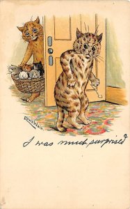 Raphael Tuck & Sons Serie Artist Louis Wain unused 