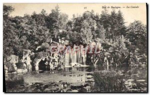 Old Postcard Paris La Cascade Du Bois De Boulogne