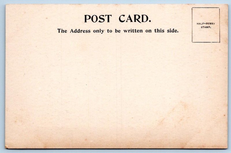 Pre-1907 BECKWITH SQUARE BARBADOS ANTIQUE POSTCARD