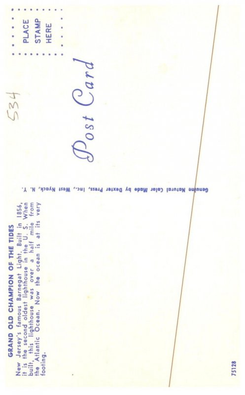 New Jersey  Barngate Light Atlantic City