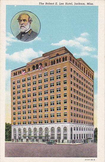 Mississippi Jackson Robert E Lee Hotel Curteich