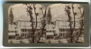 465974 1902 USA California hotel Sentinel North Yosemits Falls Underwood STEREO