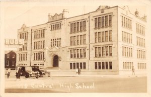 J69/ Oklahoma City RPPC Postcard c1930s Central High School Building  143