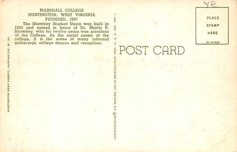Marshall College, Huntington, WV