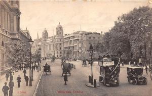 BR61817 whitehall london double decker bus car  uk