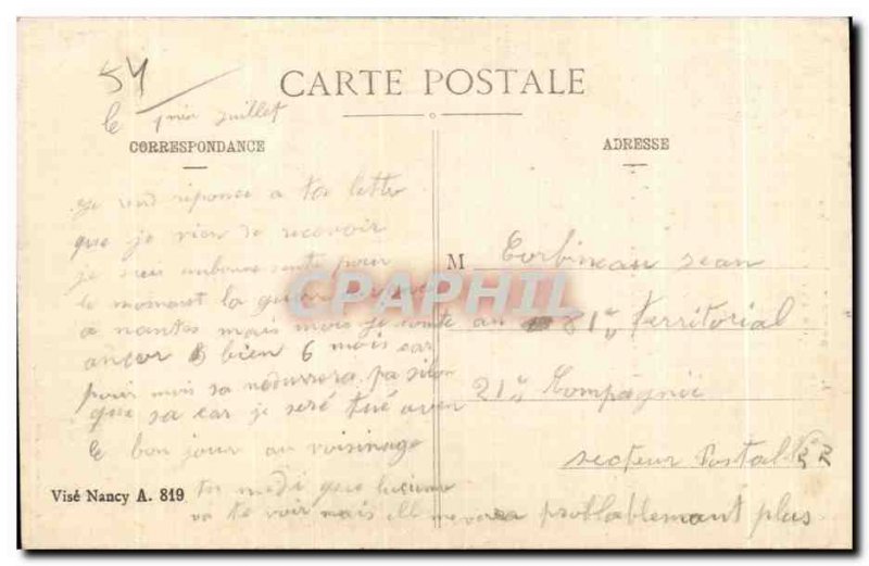 Old Postcard War in Lorraine in 1914-1915 Gerbeviller bombed by German views ...