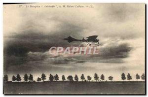 Old Postcard Jet Aviation monoplane Antoinette M Hubert Latham