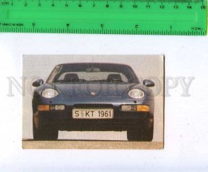 259586 Russia ADVERTISING CAR PORSCHE 968 CALENDAR 1993 year