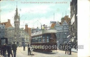 Clock Tower & Haymarket Leicester UK, England, Great Britain 1908 