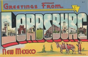 Large Letter LORDSBURG, New Mexico ,30-40s