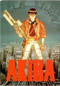 Movie Advertising  AKIRA Japanese Animated Cyberpunk Film  1989 4X6 POSTCARD