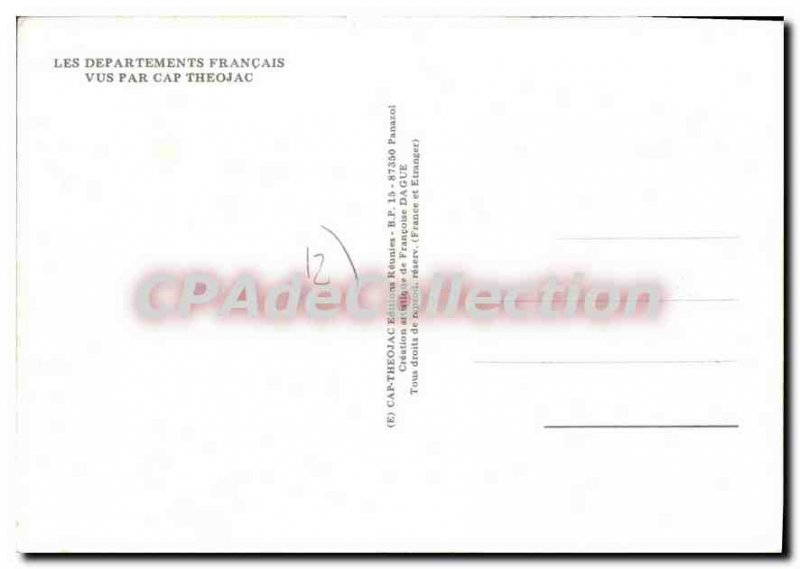 Postcard Old Aveyron Guyenne