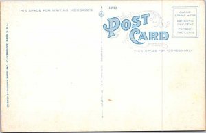 Postcard BUILDING SCENE Boston Massachusetts MA AM6466