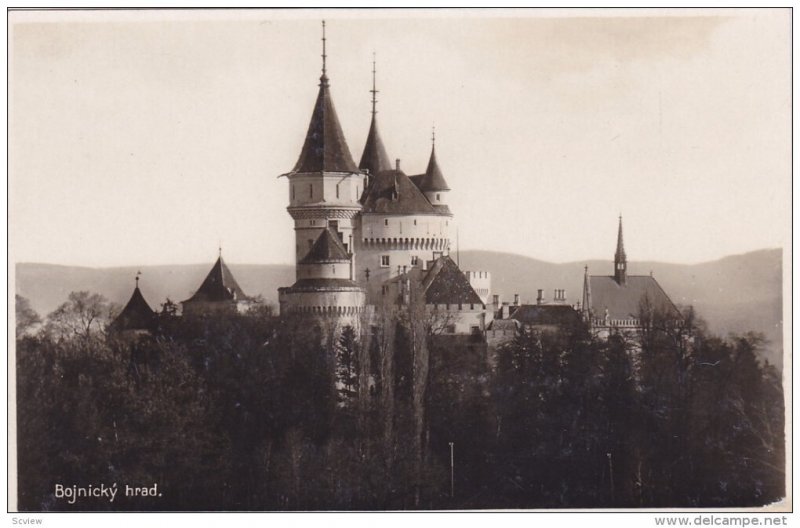 RP: The Castle of Bojnice , SLOVAKIA , 20-30s