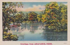 Nebraska Greetings From Arapahoe