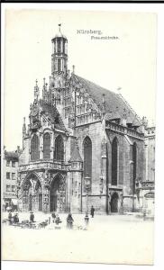 Nurnberg, Frauenkirche, Unposted no 1498 by Hermann Martin Undivided Back 1904 