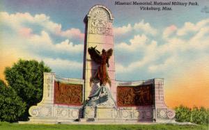 MS - Vicksburg. Vicksburg National Military Park, Missouri Memorial