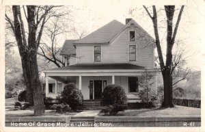 Jellico Tennessee Grace Moore Residence Real Photo Vintage Postcard AA31524