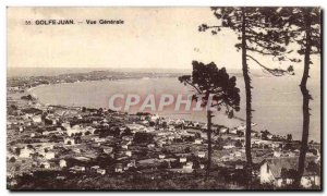 Golfe Juan Old Postcard General view