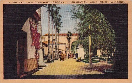 The Patio Union Station Los Angeles California 1943
