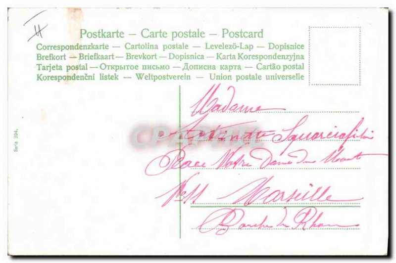 Old Postcard Fantasy Children Babies