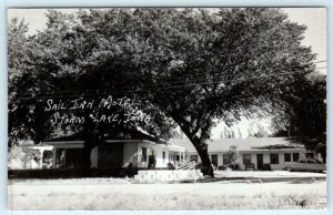 RPPC  STORM LAKE, Iowa IA ~ Roadside SAIL INN MOTEL ca 1950s  Postcard