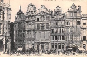 Maisons des corporations, Grand Place Bruxelles Belgium Unused 