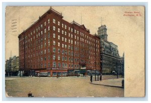 1907 Powers Hotel Building Rochester New York NY Posted Antique Postcard 