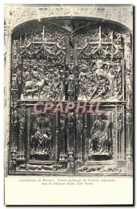 Old Postcard Burgos Cathedral Gate Gothic Cloister of Superior