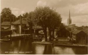 UK -England. Norwich. Pulls Ferry - RPPC