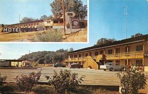 SONORA, CA California WOODY MOTEL Roadside 50's CARS Tuolumne Co Chrome Postcard