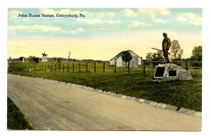 Civil War - Gettysburg, PA. John Burns Statue