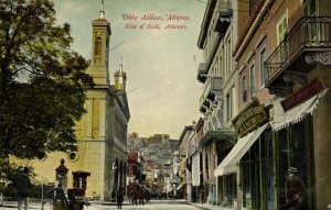 greece, ATHENS ATHÈNES, Rue d'Eole (1910s) Postcard