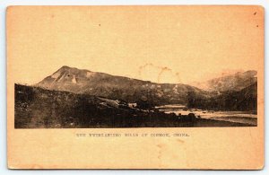 The Everlasting Hills of Inghok  China   Chinese Postcard