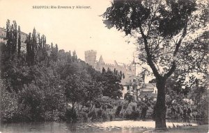 Rio Eresma y Alcazar Segovia Spain Unused 