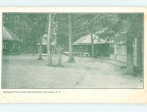 Unused Pre-1907 PARK SCENE Syracuse New York NY r7486