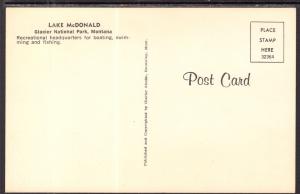 Lake McDonald,Glacier National Park,MT