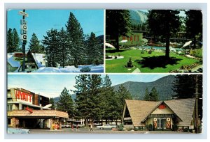 Vintage Lake Tahoe, California. P129E