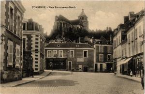 CPA TONNERRE - Place FONTAINE-aux-Boeufs (358589)