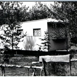 c1950s Recreatieoord Distelloo Campground RPPC Netherlands Real Photo PC A138