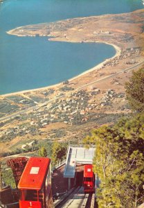 US4844 Lebanon Harissa Telepherique Panoramic view liban